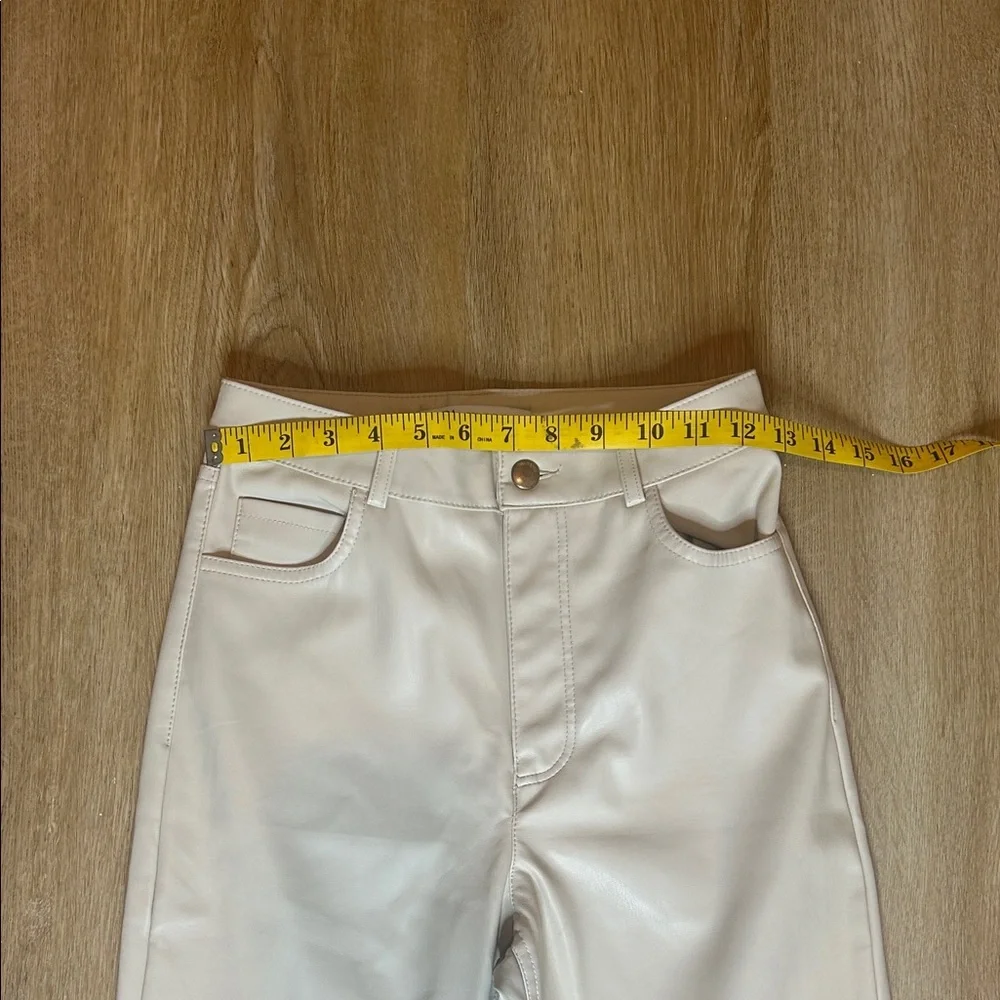 Zara Cream Boot Cut Pants